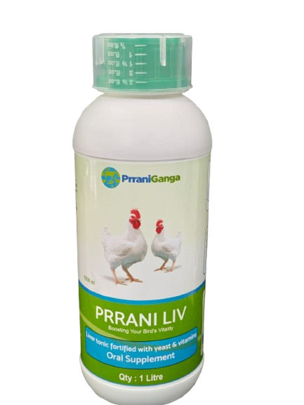 Prraniliv - Fortified Liver Tonic with Yeast & Vitamins (1 L)